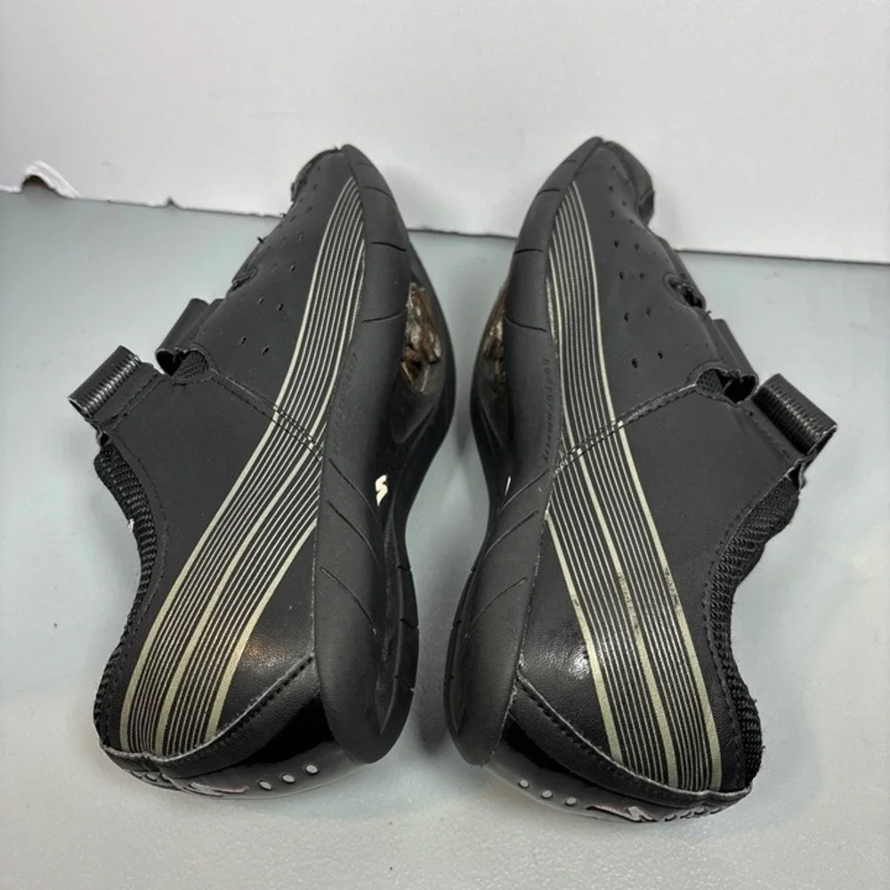 Specialized Sport TR Cycling Shoes Mens Black SPD Cleats Body Geometry sz 7.5